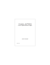 Uniden ALP9094 User manual