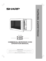 Sharp R-140D User manual