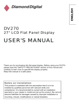 Mitsubishi DV270 User manual