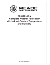 Meade TE653ELW-M User manual