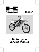 Kawasaki KX250F - User manual