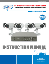 Svat Do-It-Yourself Compact DVR Security System CLEARVU2 User manual