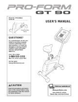 NordicTrack PFEX6976.0 GT 120 User manual