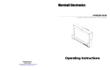 Marshall Electronics V-LCD84SB-AFHD User manual