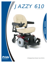 Pride Mobility JAZZY 610 User manual