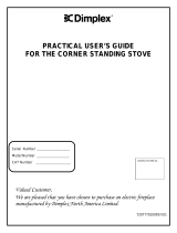 Dimplex Corner Standing Stove User manual