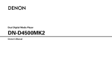 Denon DN-D4000 Owner's manual