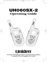 Uniden UH060SX-2 User manual