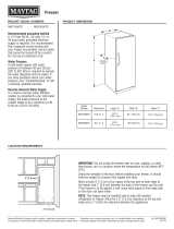Maytag MQF1656TEW Installation guide
