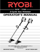 Ryobi SB720R User manual