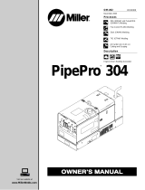 Miller Electric PipePro 304 Owner's manual