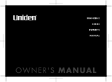 Uniden 2 User manual