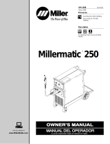 Miller Millermatic 250X Owner's manual