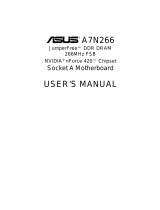 Asus A7N266-E User manual