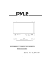 PYLE Audio PLTV7.5DIN User manual