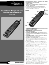 Enercell 2100-Joule Surge Protector User manual