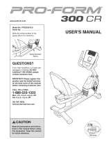 Pro-Form PFEX63910.0 User manual