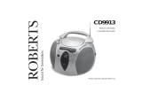 Roberts CD9913 User manual