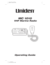 Uniden MC 800 Owner's manual