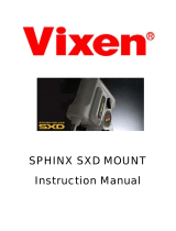 Vixen SPHINX SXD User manual