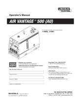 Lincoln Electric Air Vantage 500 User manual