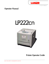 Lanier CLP22 User manual
