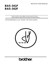 Brother BAS-342F User manual