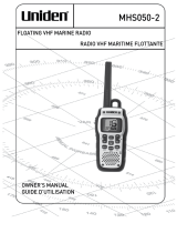 Uniden MHS050 User manual