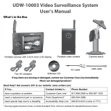 Uniden UBW2101 User manual