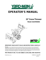 Yard-Man 31AE993I401 User manual