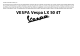 VESPA LX 50 4T User manual