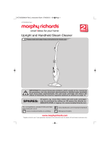 Morphy Richards Carpet Cleaner Operating instructions