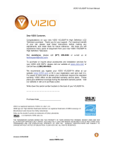 Vizio BRAVO D1 User manual