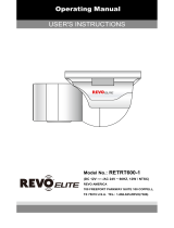 Revotech Industries RETRT600-1 User manual