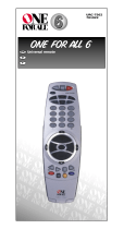 Universal Remote Control URC-300 User manual