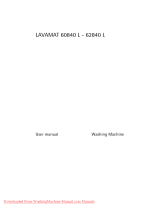 AEG LAVAMAT Protex User manual