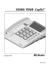 Ultratec CapTel 800i User manual