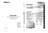 Sharp Aquos LC-40LE600E User manual
