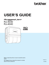 Brother RJ-4030 User manual