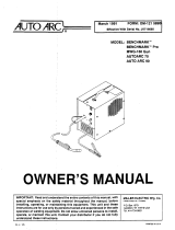 Miller Electric AUTO ARC MWG 160B Owner's manual