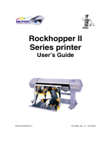 MUTOH Rockhopper II Series User manual