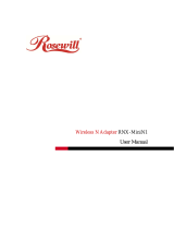 Rosewill W6RRNX-MININ1 User manual