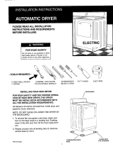 Maytag 53-3442 User manual