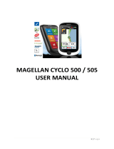 Magellan Cyclo 500 series User manual
