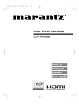 Marantz VP4001 User manual