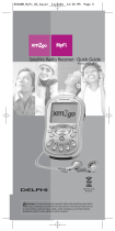 XM Satellite Radio XM2GO SA10113 User manual