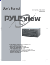 PYLE Audio PLDVCR600 User manual
