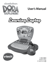 VTech Dora Learning Laptop User manual