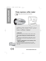 Morphy Richards Coffemaker User manual
