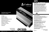 Cobra CPI 2550 Owner's manual